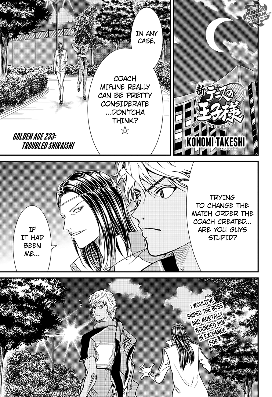 New Prince of Tennis Chapter 233 1